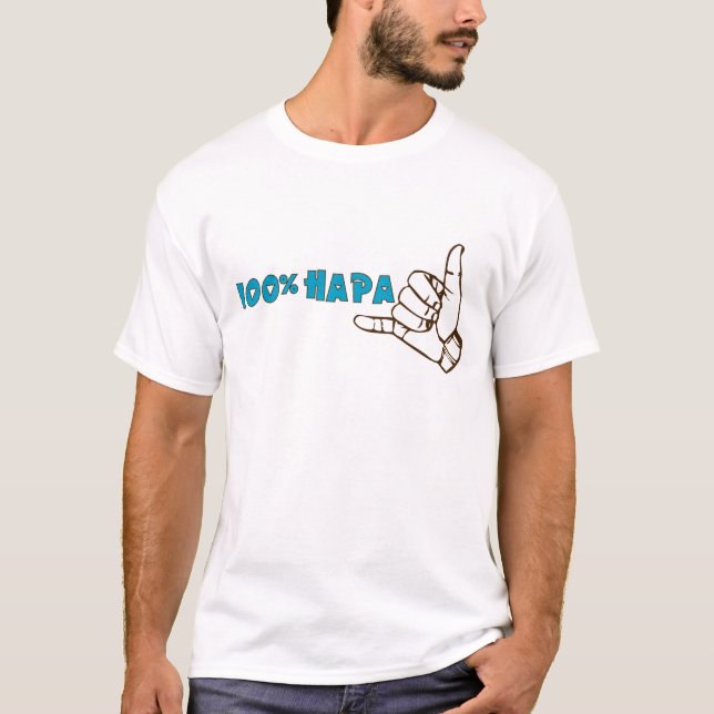 T-shirt Chemise 100% de Hapa (Devant)
