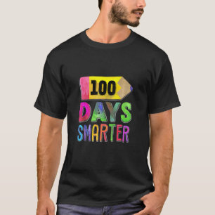 T-shirt Chemise 100 Jours Plus Intelligents Élémentaire En