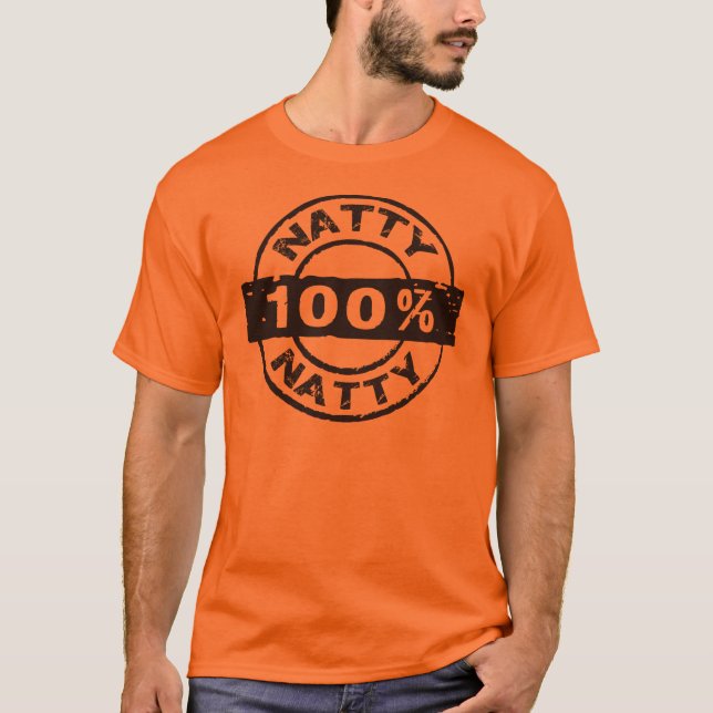 T-shirt Chemise 100% Natty Bodybuilding (Devant)