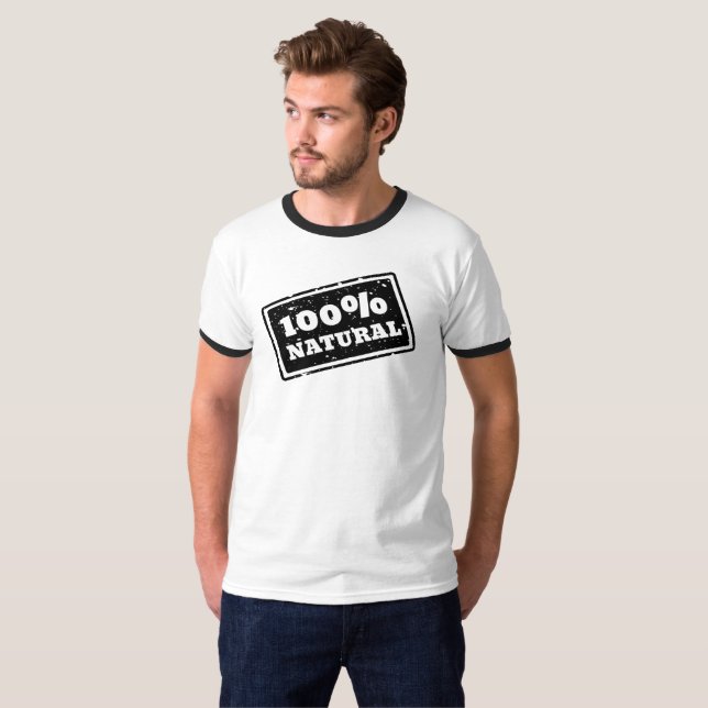 T-shirt Chemise 100% naturelle (Devant entier)