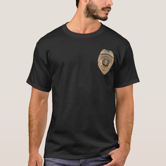 T-shirt chemise 1 d'agent (Devant)
