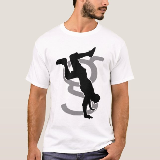 T-shirt Chemise #1 de logo de smurf de BBoy (Devant)