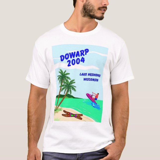 T-shirt Chemise 2004 de DOWARP (Devant)
