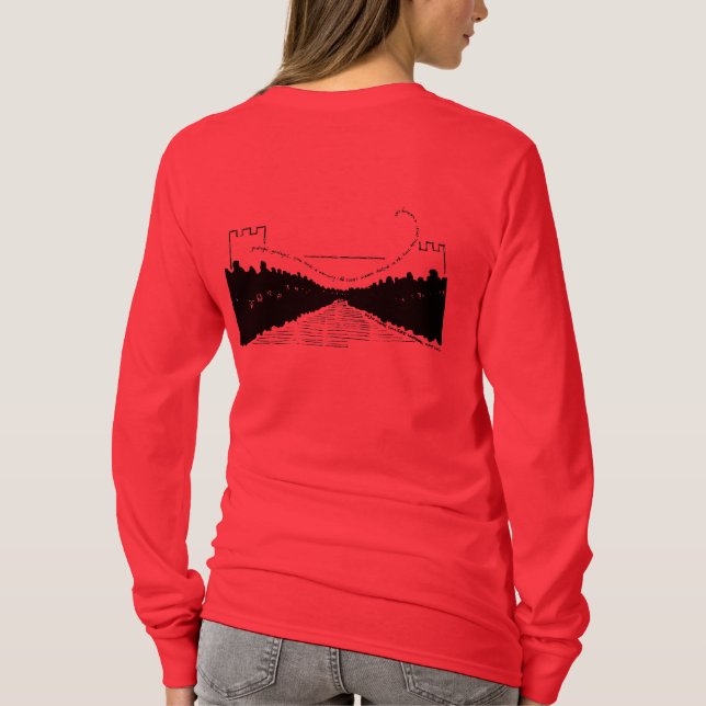 T-shirt Chemise 2006 de nuit de lanterne (Dos)