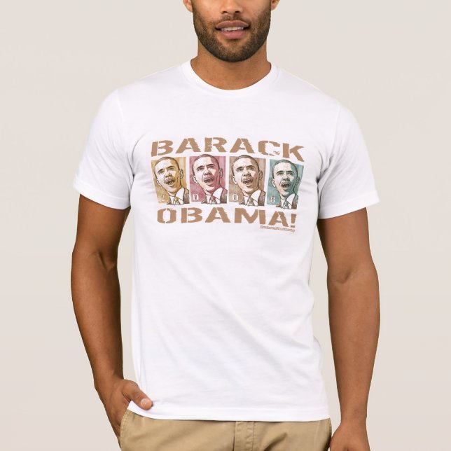T-shirt Chemise 2008 d'image de Barack Obama (Devant)