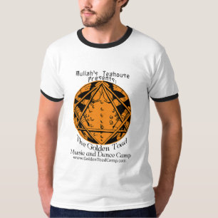 T-shirt Chemise 2010 de camp d'or de crapaud de Väsen