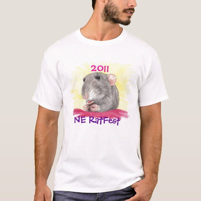 T-shirt Chemise 2011 de Ne RatFest (Devant)