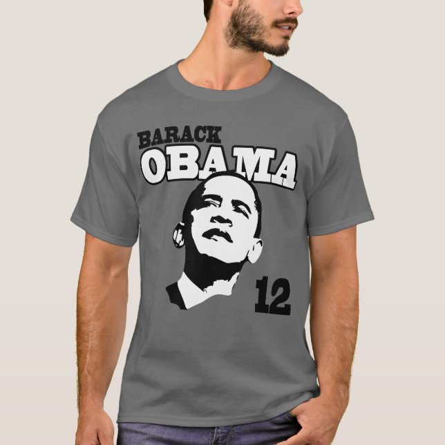 T-shirt Chemise 2012 de Barack Obama (Devant)
