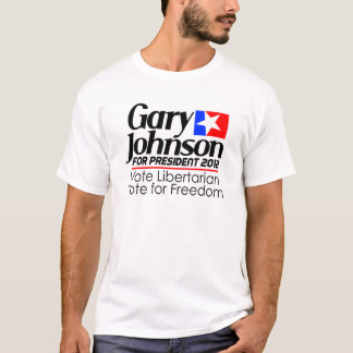 T-shirt Chemise 2012 de Gary Johnson