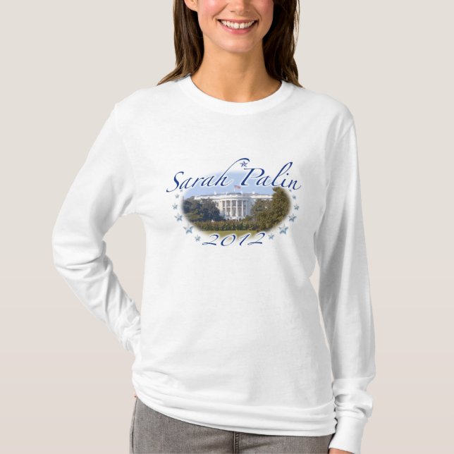T-shirt Chemise 2012 de la Maison Blanche de Sarah Palin (Devant)