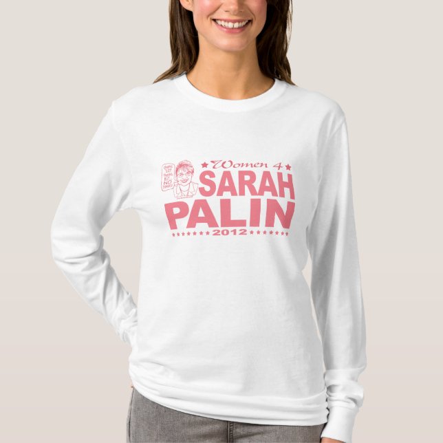 T-shirt Chemise 2012 de Palin des femmes 4 (Devant)