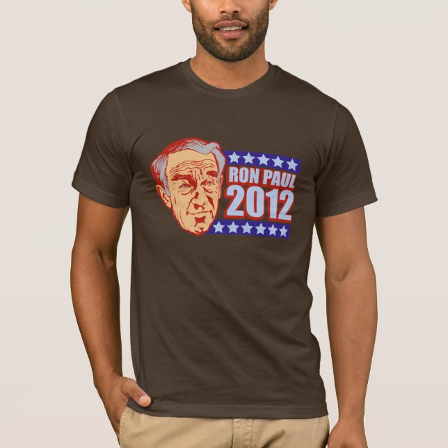 T-shirt Chemise 2012 de Ron Paul (Devant)