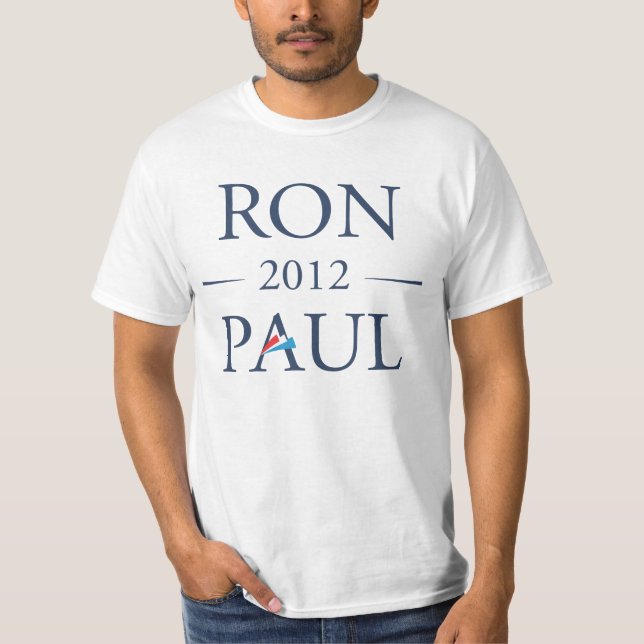 T-shirt Chemise 2012 de Ron Paul de budget (Devant)