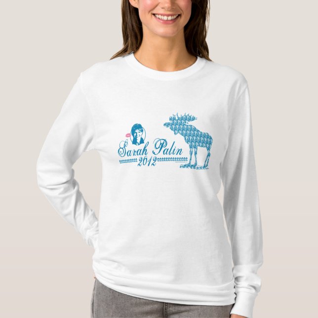 T-shirt Chemise 2012 d'orignaux de Palin (Devant)