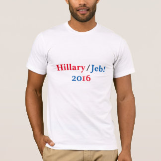 T-shirt Chemise 2016 de Hillary/Jeb