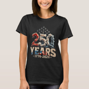 T-shirt Chemise 250 Ans USA Patriotique 4 Juillet