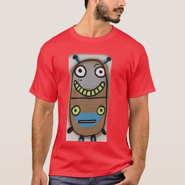 T-shirt Chemise 2 de Bot (Devant)