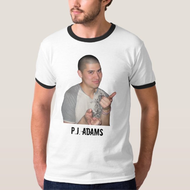 T-shirt Chemise #3 V2.0a - Jon de PJ customisé (Devant)