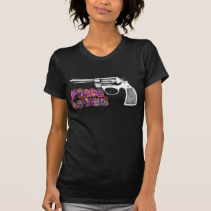 T-shirt Chemise 60s de propriétaire d'arme à feu d'amant