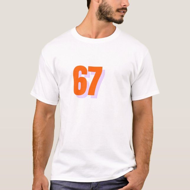 T-shirt Chemise 67  (Devant)