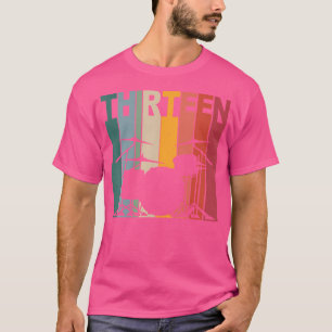 T-shirt Chemise À 13 Ans 13E Batterie De Batterie Pour Gar