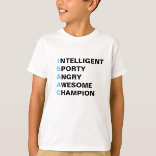 T-shirt Chemise à acronymes Votre Nom