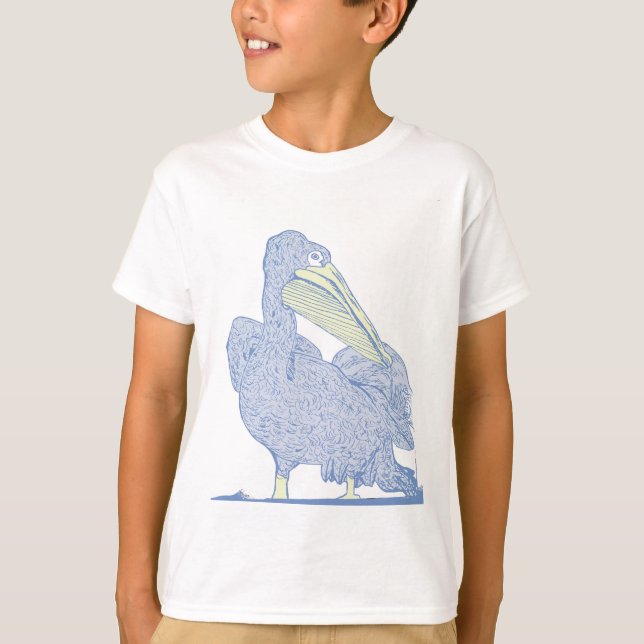 T-shirt Chemise à attelage Pelican Kids (Devant)