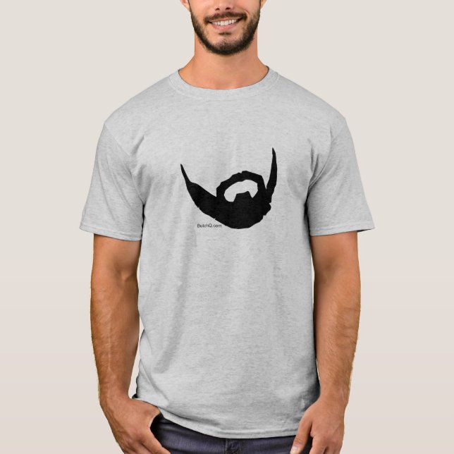 T-shirt Chemise à barbe personnalisable Ajouter votre phra (Devant)