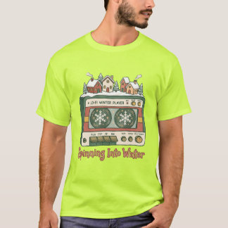 T-shirt Chemise à cassette Lo-Fi Spinning Into Winter