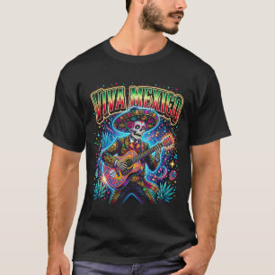 T-shirt Chemise à crâne sucré Cinco de Mayo pour femmes Me
