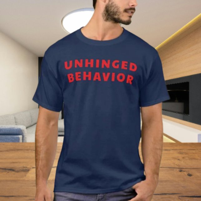 T-shirt Chemise à déclaration audacieuse de comportement d (Créateur téléchargé)