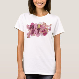 T-shirt Chemise à déclaration PINK PATROL Rose Snappy