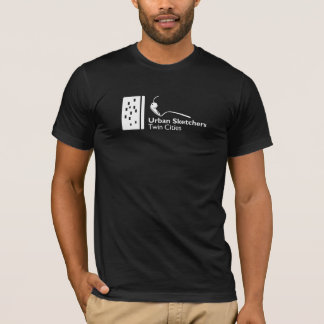 T-shirt Chemise à double ville USK White Logo Premium Tri-