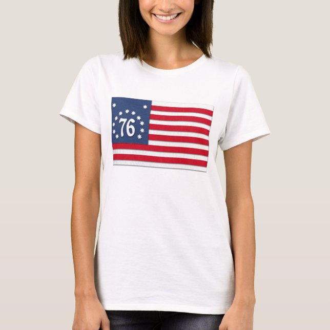 T-shirt Chemise à drapeau Bennington (Devant)
