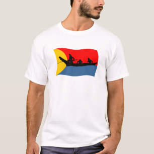 T-shirt Chemise à drapeau de la tribu Clatsop