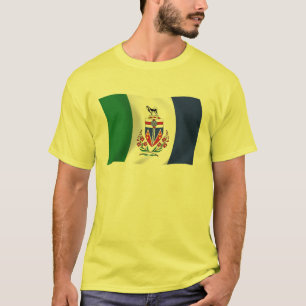 T-shirt Chemise à drapeau du Yukon