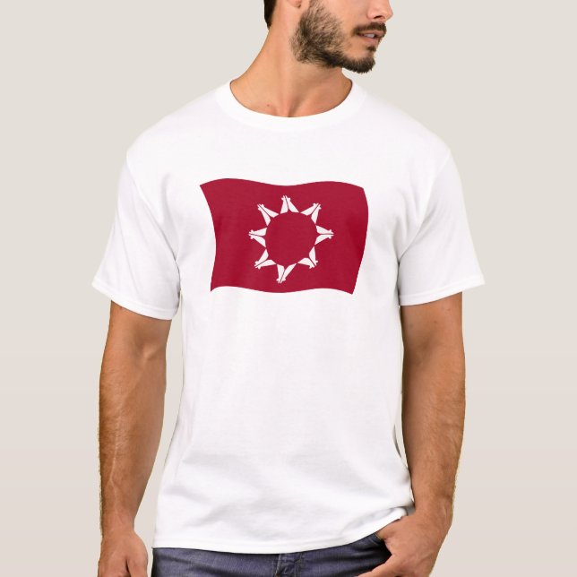 T-shirt Chemise à drapeau oglala lakota (Devant)