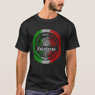 T-shirt Chemise à emblème de l'État de Zacatecas Mexique