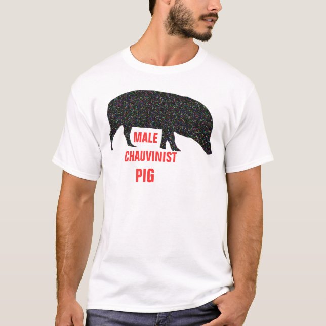 T-shirt Chemise à mâchoires mouchetées (Devant)