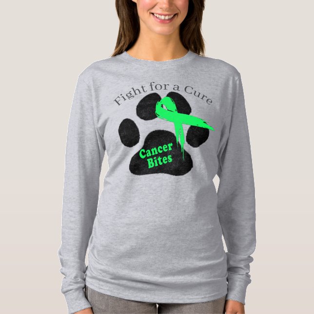 T-shirt Chemise à manches longues avec empreinte de patte  (Devant)