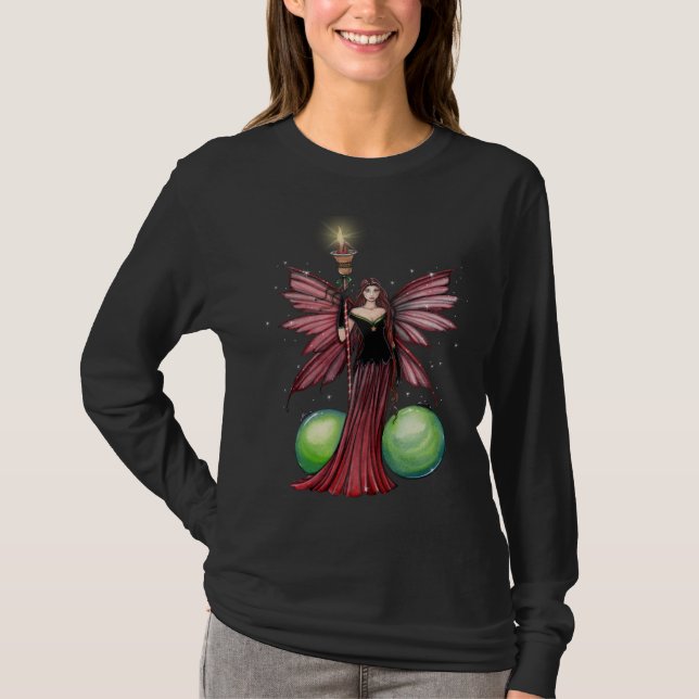 T-shirt Chemise à manches longues Christmas Fairy (Devant)