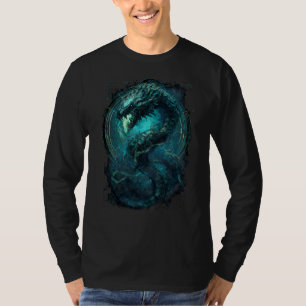 T-shirt Chemise à manches longues cyberpunk serpent Spectr
