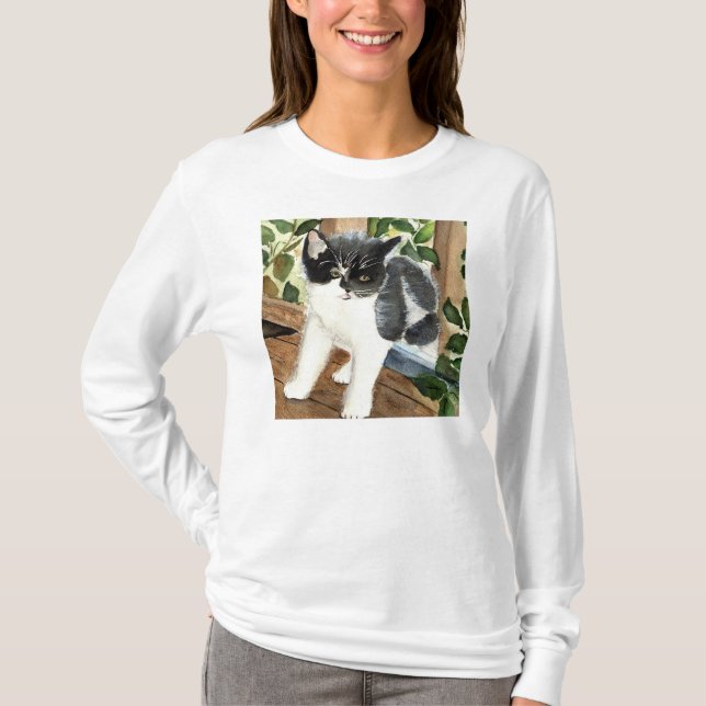 T-shirt Chemise à manches longues de Kittie (Devant)
