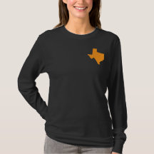 Chemise à manches longues d'étoile de Texas