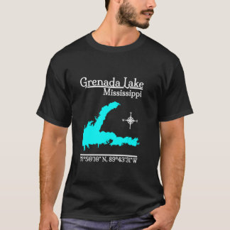 T-shirt Chemise à manches longues du lac de Grenade Missis