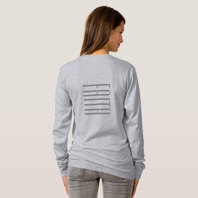 T-shirt Chemise à manches longues FAITH | m3galleryStudio (Dos entier)
