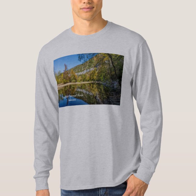 T-shirt Chemise à manches longues Fall Reflections Buffalo (Devant)