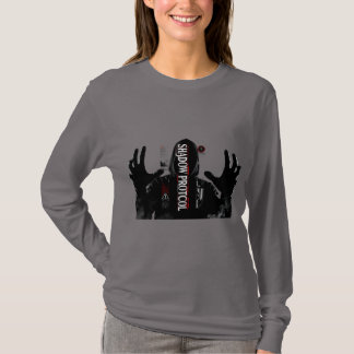 T-shirt Chemise à manches longues Glitch Streetwear pour f