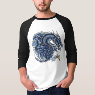 T-shirt Chemise à manches longues mythiques Fusion Anime -