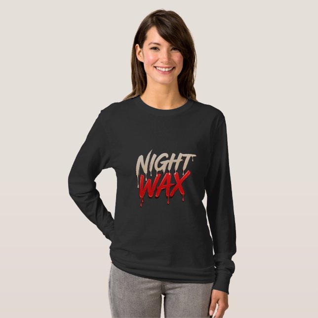 T-shirt Chemise à manches longues Night Wax (Devant entier)